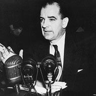 Le sénateur Joseph McCarthy